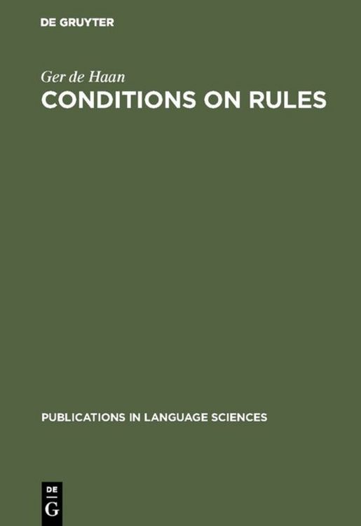 Produktbild: Conditions on Rules