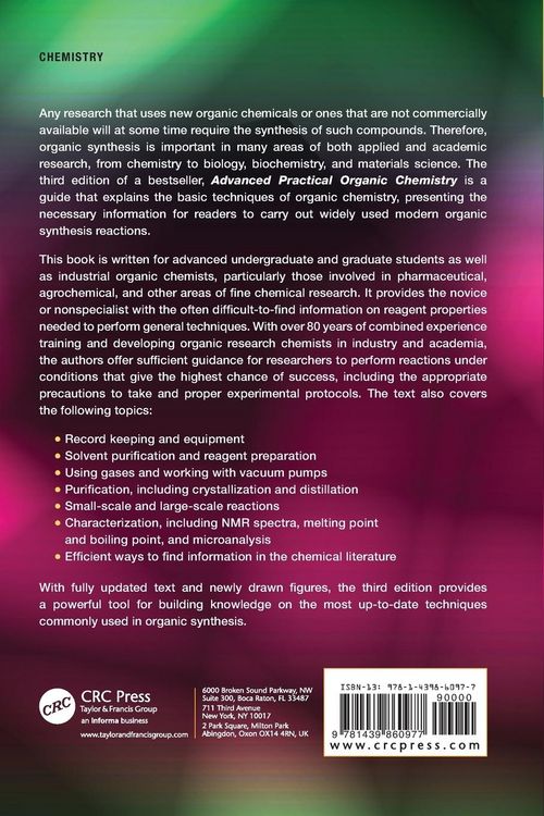 Produktbild: Advanced Practical Organic Chemistry