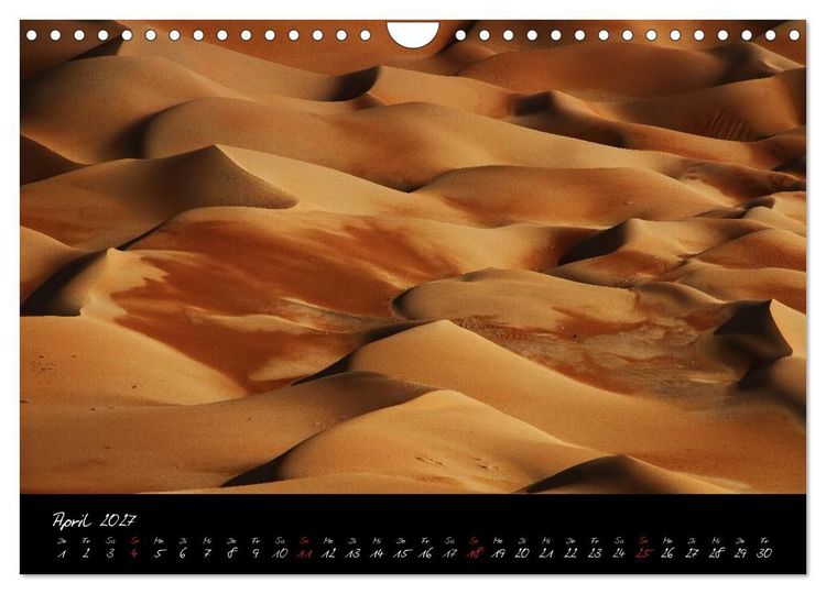 Produktbild: Faszination W&uuml;ste (Wandkalender 2027 DIN A4 quer), CALVENDO Monatskalender