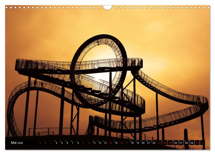 Produktbild: Halden-Hopping (Wandkalender 2026 DIN A3 quer), CALVENDO Monatskalender