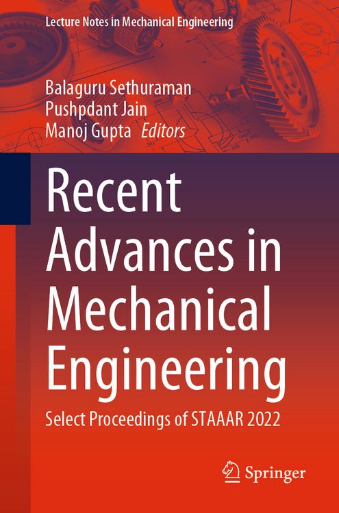 Produktbild: Recent Advances in Mechanical Engineering