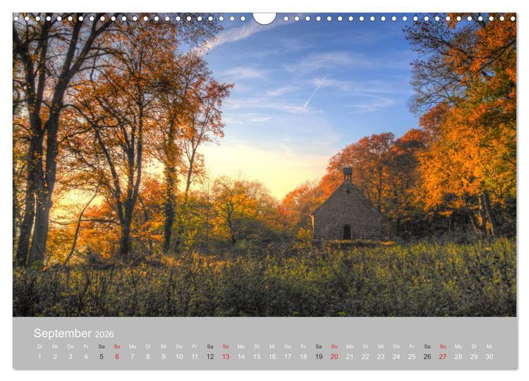 Produktbild: Unbekanntes Ostwestfalen (Wandkalender 2026 DIN A3 quer), CALVENDO Monatskalender