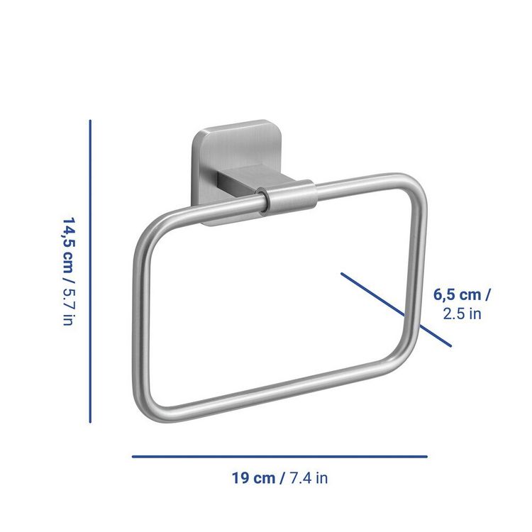 Produktbild: Turbo-Loc&reg; Handtuchring Mod. Porto Matt, Befestigen ohne Bohren