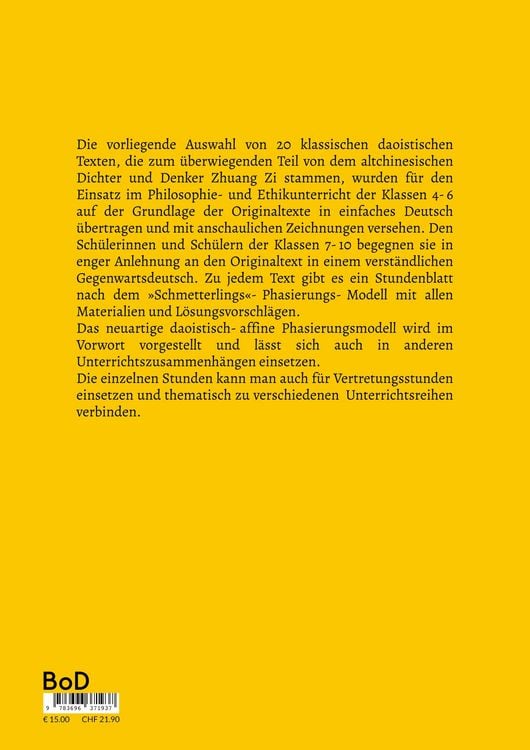 Produktbild: Daoismus f&uuml;r Menschen-Kinder - 20 Stundenbl&auml;tter