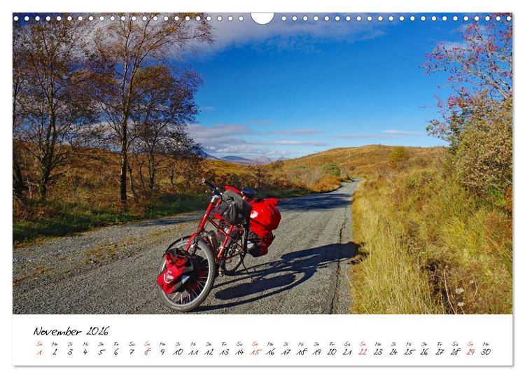 Produktbild: Abenteuer Radreisen (Wandkalender 2026 DIN A3 quer), CALVENDO Monatskalender