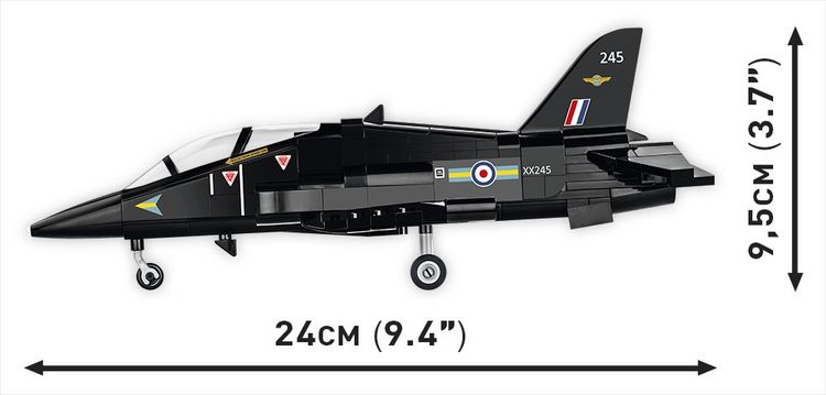 Produktbild: COBI Armed Forces 5845 - BAe HAWK T1, 362 Klemmbausteine, 1:48