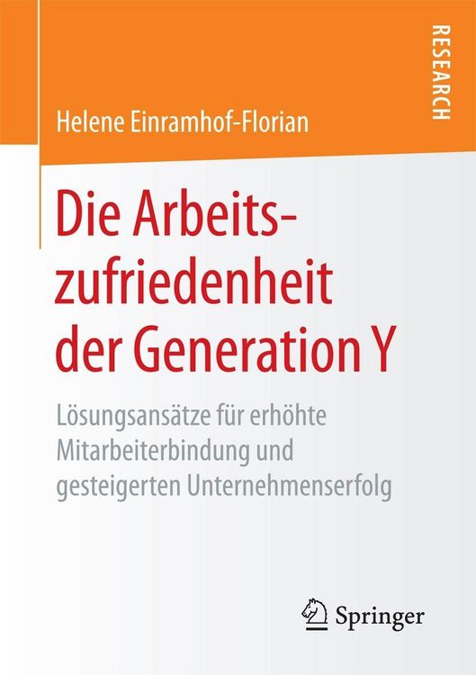 Produktbild: Die Arbeitszufriedenheit der Generation Y