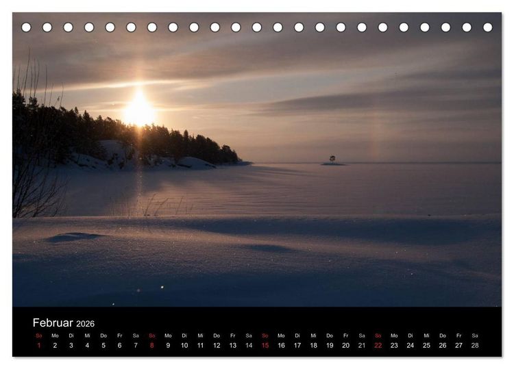 Produktbild: Schweden im Wechsel der Jahreszeiten (Tischkalender 2026 DIN A5 quer), CALVENDO Monatskalender