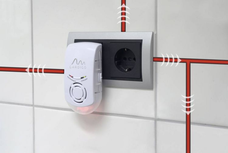 Produktbild: Gardigo Insektenvertreiber Funktionsart Multifrequenz, Ultraschall Wirkungsbereich 230 m&sup2; 1 St.