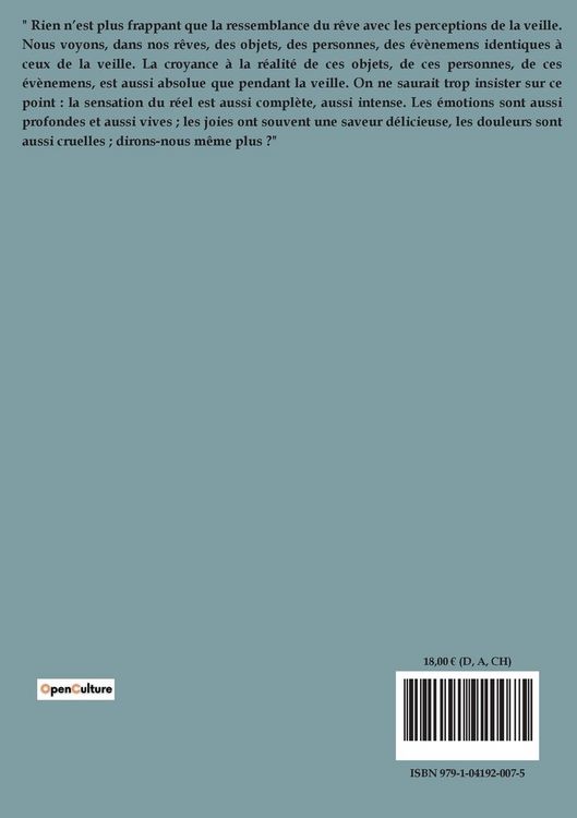 Produktbild: Le r&ecirc;ve et la r&eacute;alit&eacute;