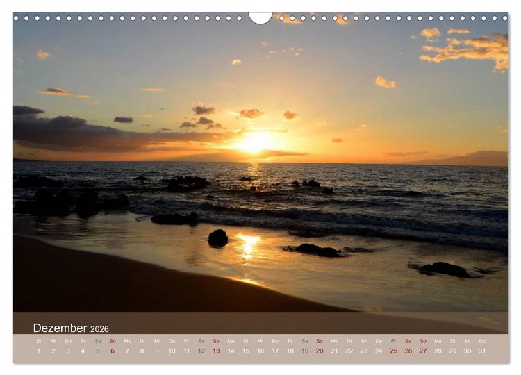 Produktbild: Aloha aus Hawaii (Wandkalender 2026 DIN A3 quer), CALVENDO Monatskalender