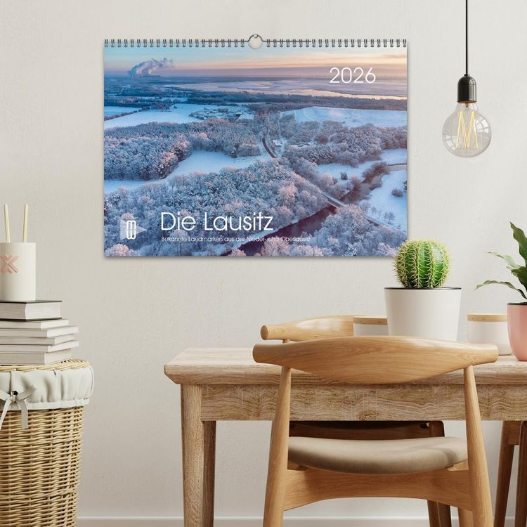Produktbild: Die Lausitz - Region im Wandel (Wandkalender 2026 DIN A3 quer), CALVENDO Monatskalender