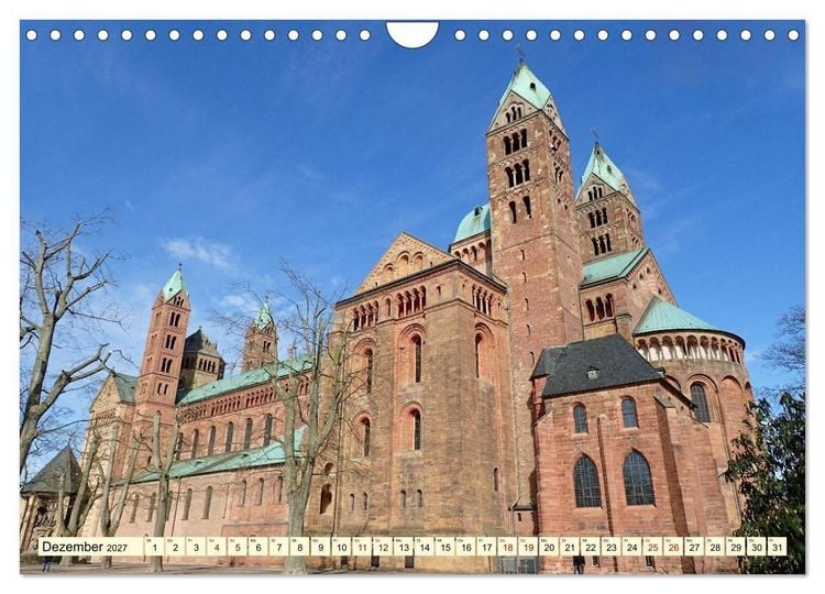 Produktbild: Speyer am Rhein Kaiserdom und Pilgerstadt (Wandkalender 2027 DIN A4 quer), CALVENDO Monatskalender