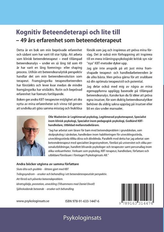 Produktbild: Kognitiv BeteendeTerapi och lite till