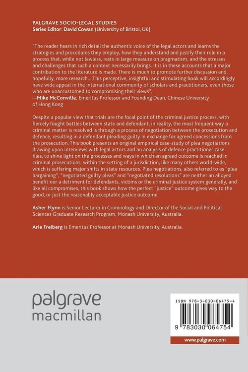 Produktbild: Plea Negotiations