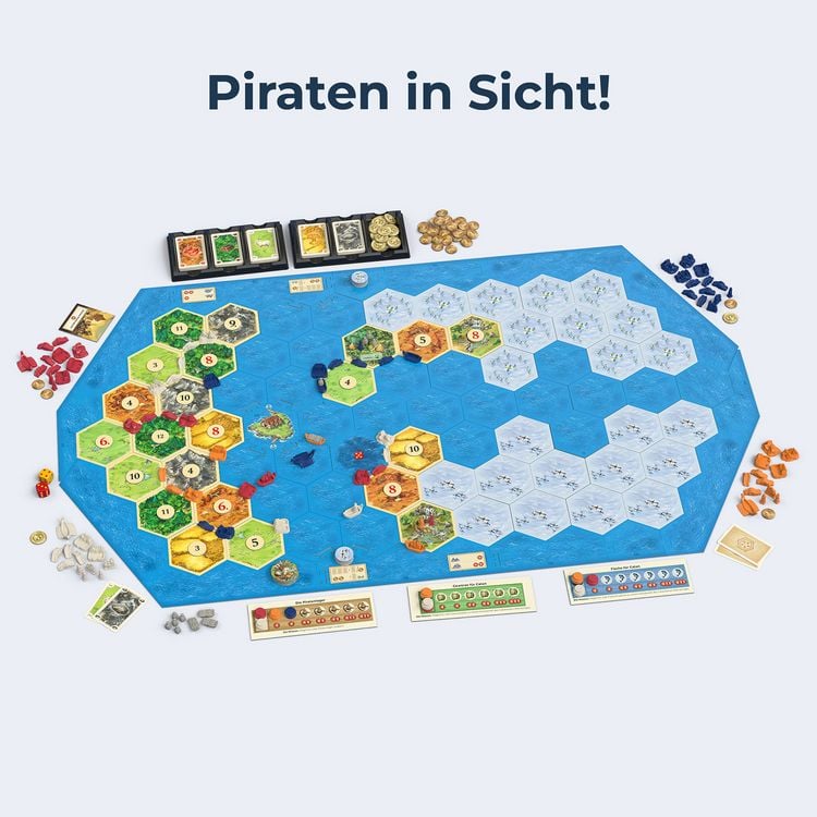 Produktbild: CATAN - Entdecker & Piraten