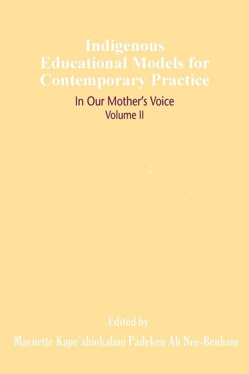 Produktbild: Indigenous Educational Models for Contemporary Practice