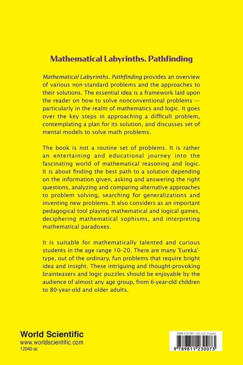 Produktbild: Mathematical Labyrinths. Pathfinding