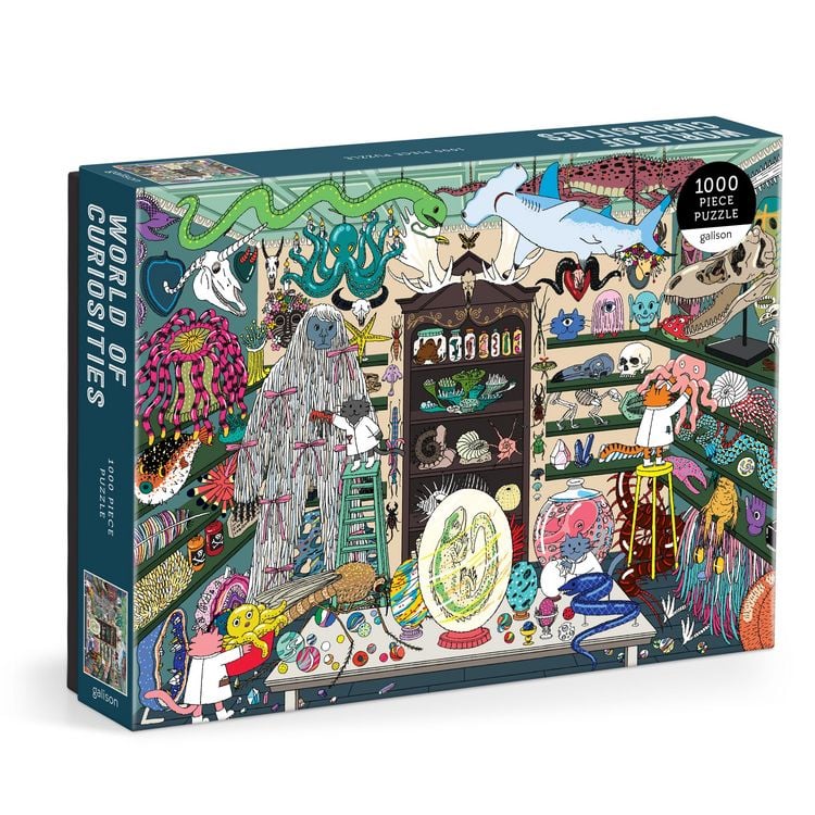 Produktbild: World of Curiosities 1000 Piece Puzzle