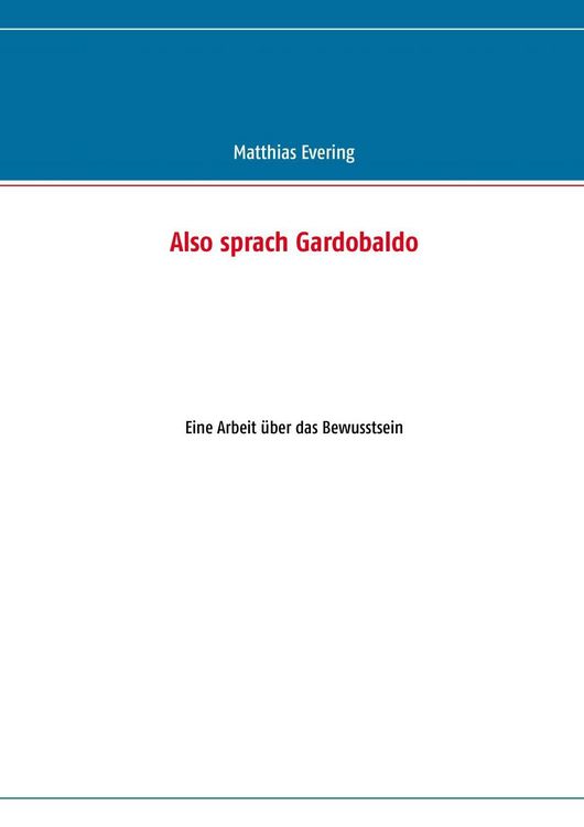 Produktbild: Also sprach Gardobaldo