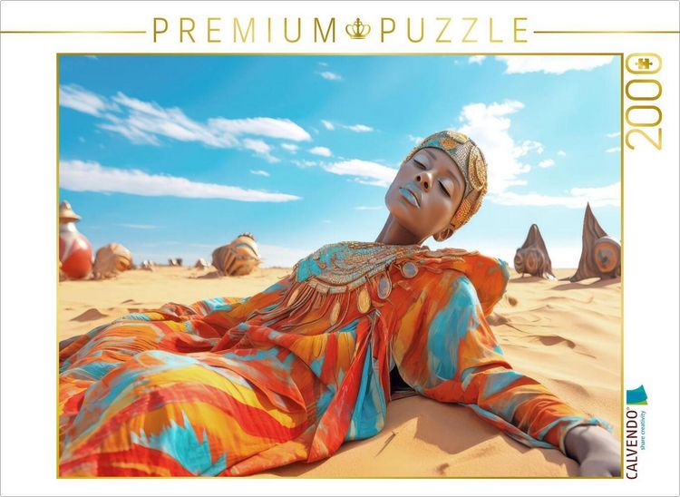 Produktbild: CALVENDO Puzzle Surrealismus trifft auf die W&uuml;ste | 2000 Teile Lege-Gr&ouml;&szlig;e 90x67cm Foto-Puzzle f&uuml;r gl&uuml;ckliche Stunden