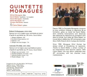 Produktbild: Quintett Op. 44 f&uuml;r Klavier & Bl&auml;ser