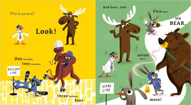 Produktbild: One Goose, Two Moose, Three Raccoon, Four Baboon