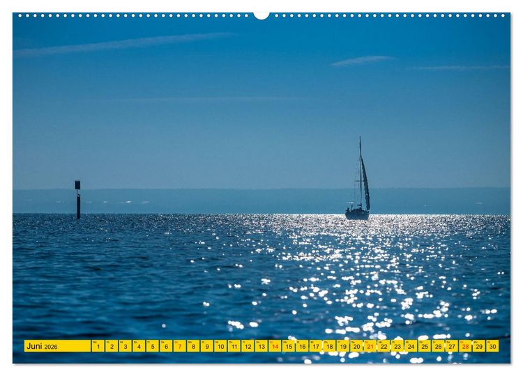Produktbild: Immenstaad am sch&ouml;nen Bodensee (hochwertiger Premium Wandkalender 2026 DIN A2 quer), Kunstdruck in Hochglanz