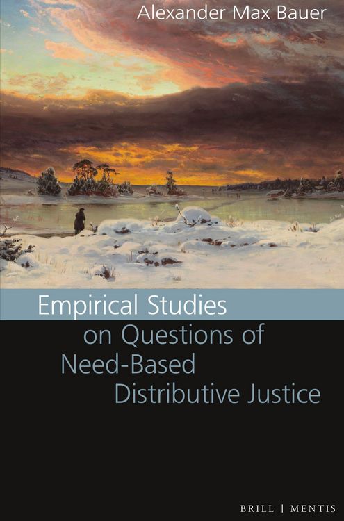 Produktbild: Empirical Studies on Questions of Need-Based Distributive Justice