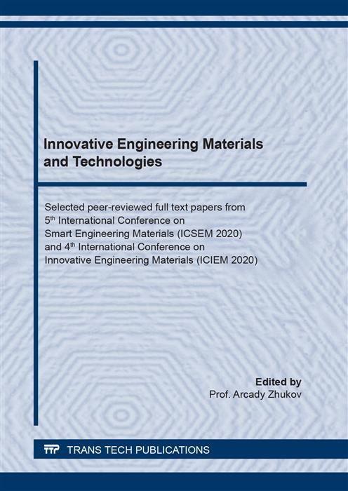 Produktbild: Innovative Engineering Materials and Technologies