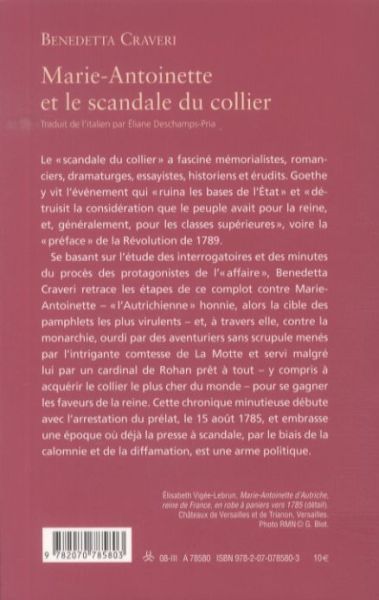 Produktbild: Marie-Antoinette et le scandale du collier