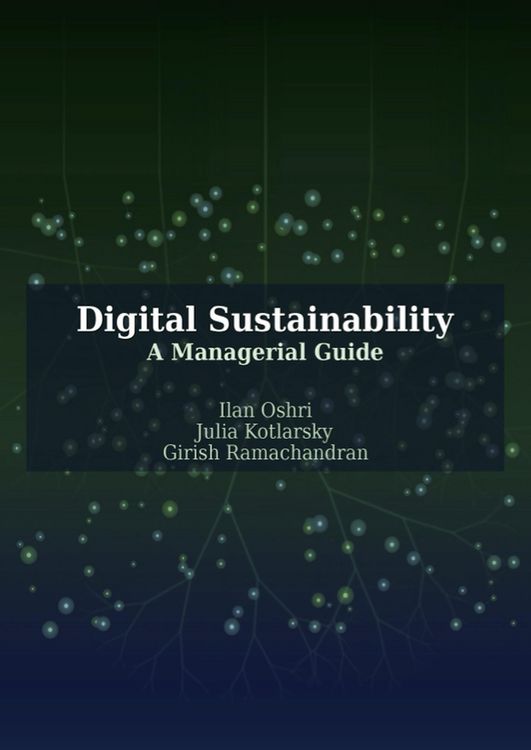 Produktbild: Digital Sustainability: A Managerial Guide