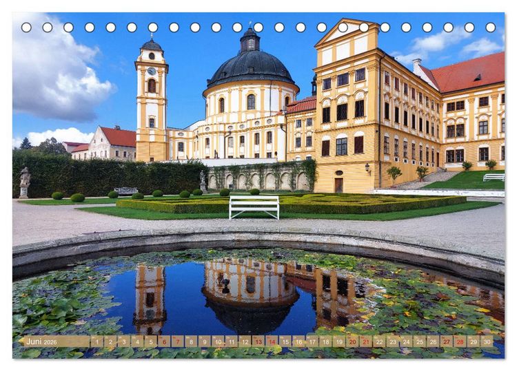 Produktbild: Trebitsch und Schloss Jarmeritz (Tischkalender 2026 DIN A5 quer), CALVENDO Monatskalender
