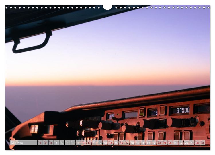 Produktbild: Himmel & Runway (Wandkalender 2026 DIN A3 quer), CALVENDO Monatskalender
