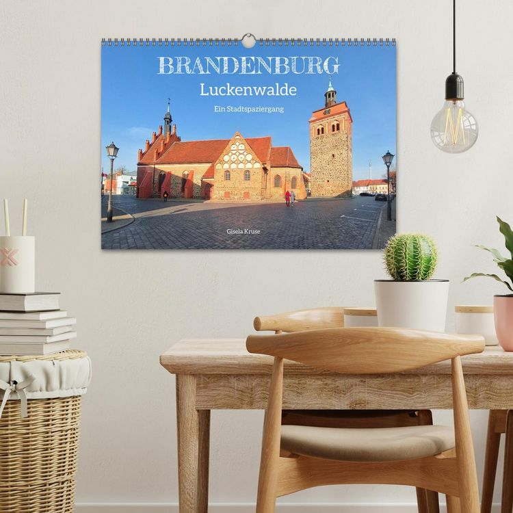 Produktbild: Brandenburg - Luckenwalde - Ein Stadtspaziergang (Wandkalender 2026 DIN A3 quer), CALVENDO Monatskalender