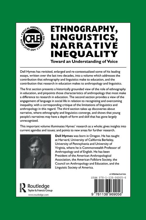 Produktbild: Ethnography, Linguistics, Narrative Inequality