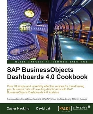 Produktbild: SAP BusinessObjects Dashboards 4.0 Cookbook