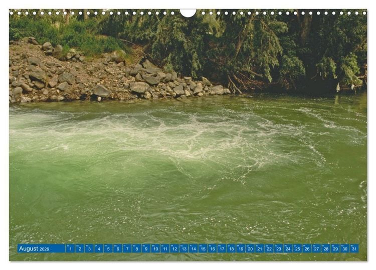 Produktbild: See Genezareth und Jordan-Fluss. Orte der Bibel (Wandkalender 2026 DIN A3 quer), CALVENDO Monatskalender