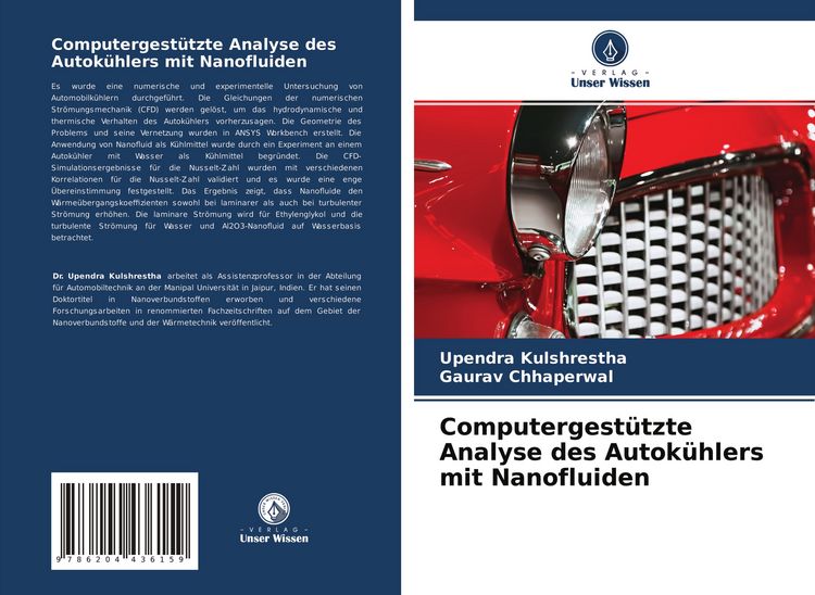 Produktbild: Computergest&uuml;tzte Analyse des Autok&uuml;hlers mit Nanofluiden
