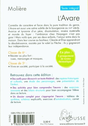 Produktbild: L'avare