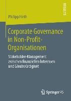 Produktbild: Corporate Governance in Non-Profit-Organisationen