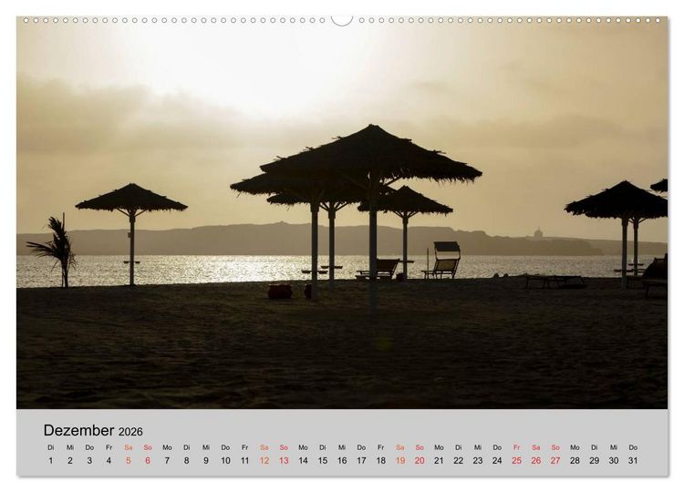 Produktbild: Boa Vista - Perle der Kapverden (hochwertiger Premium Wandkalender 2026 DIN A2 quer), Kunstdruck in Hochglanz