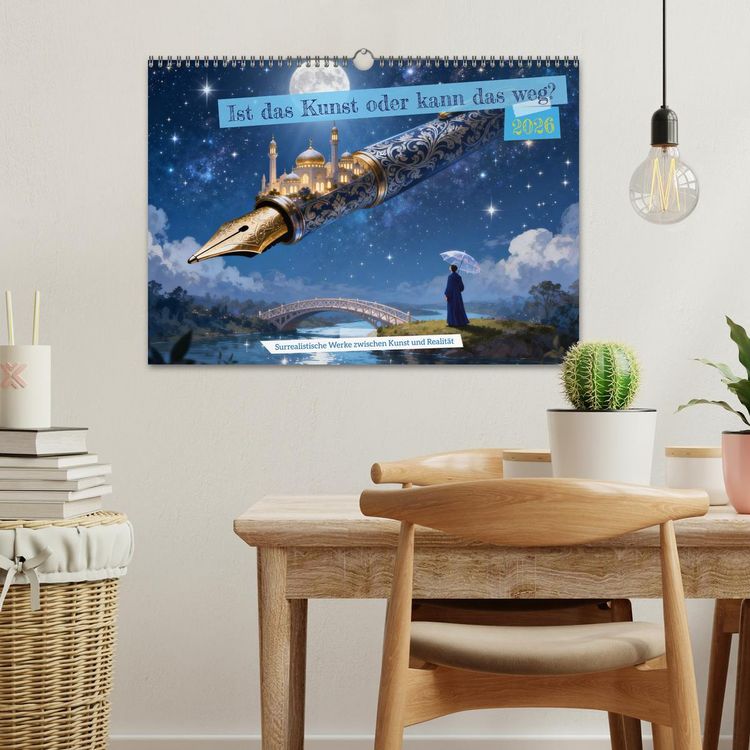 Produktbild: Ist das Kunst oder kann das weg? (Wandkalender 2026 DIN A3 quer), CALVENDO Monatskalender