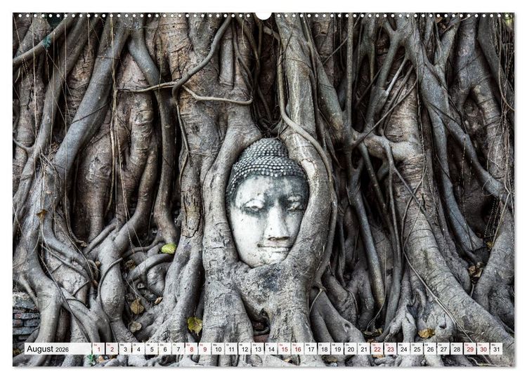 Produktbild: Thailand - Postkarten aus dem Land des L&auml;chelns (Wandkalender 2026 DIN A2 quer), CALVENDO Monatskalender