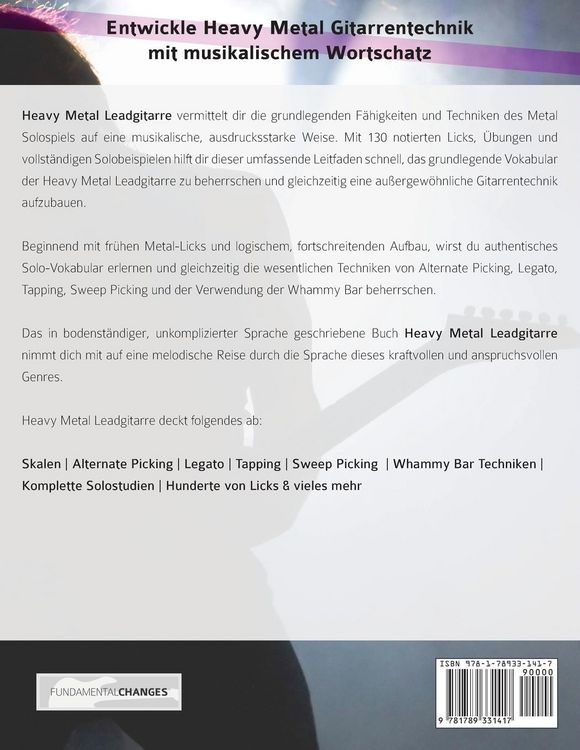 Produktbild: Heavy Metal Leadgitarre