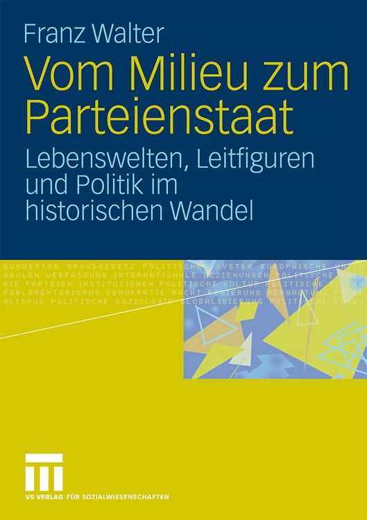 Produktbild: Vom Milieu zum Parteienstaat