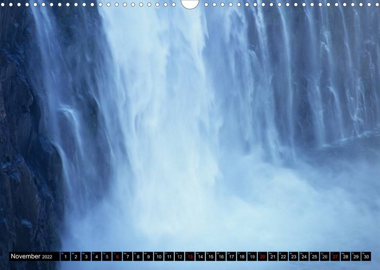 Produktbild: Victoria Wasserf&auml;lle (Wandkalender 2022 DIN A3 quer)