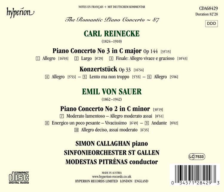 Produktbild: Romantic Piano Concerto Vol. 87