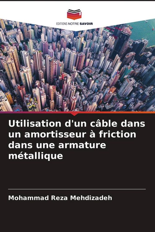 Produktbild: Utilisation d'un c&acirc;ble dans un amortisseur &agrave; friction dans une armature m&eacute;tallique