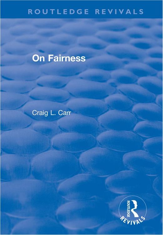 Produktbild: On Fairness